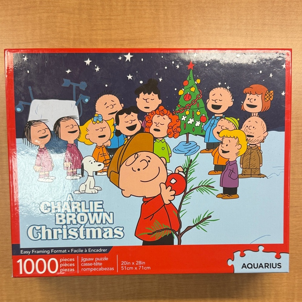 Charlie Brown Christmas 1000 Piece Puzzle
